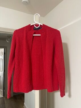 Vintage Red Cardigan